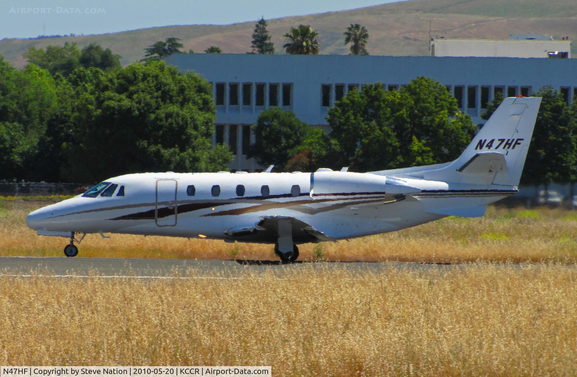 N47HF, 2003 Cessna 560XL C/N 560-5347, 2003 Cessna 560XL taking-off on RWY 32R