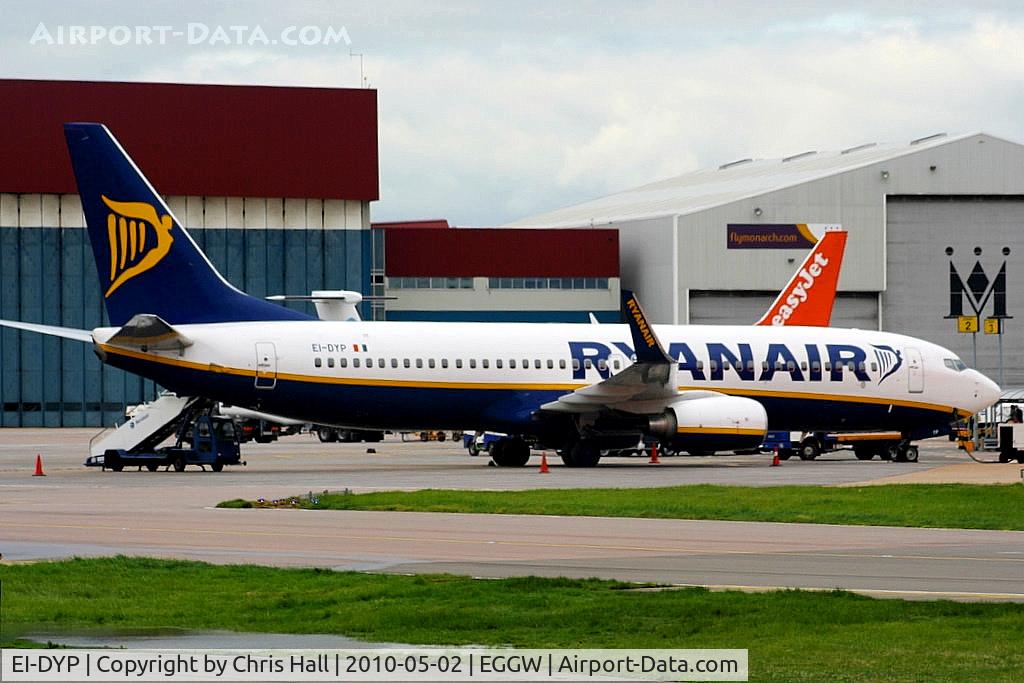 EI-DYP, 2008 Boeing 737-8AS C/N 37515, Ryanair