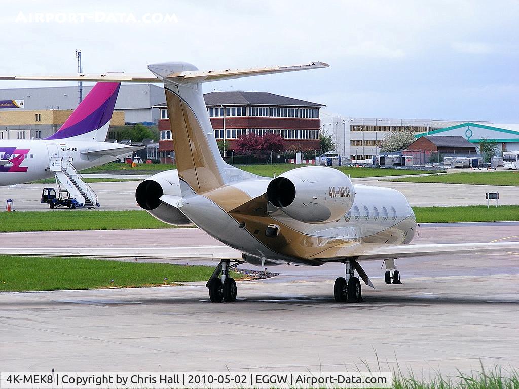4K-MEK8, 2008 Gulfstream Aerospace GV-SP (G550) C/N 5204, ESW Business Aviation