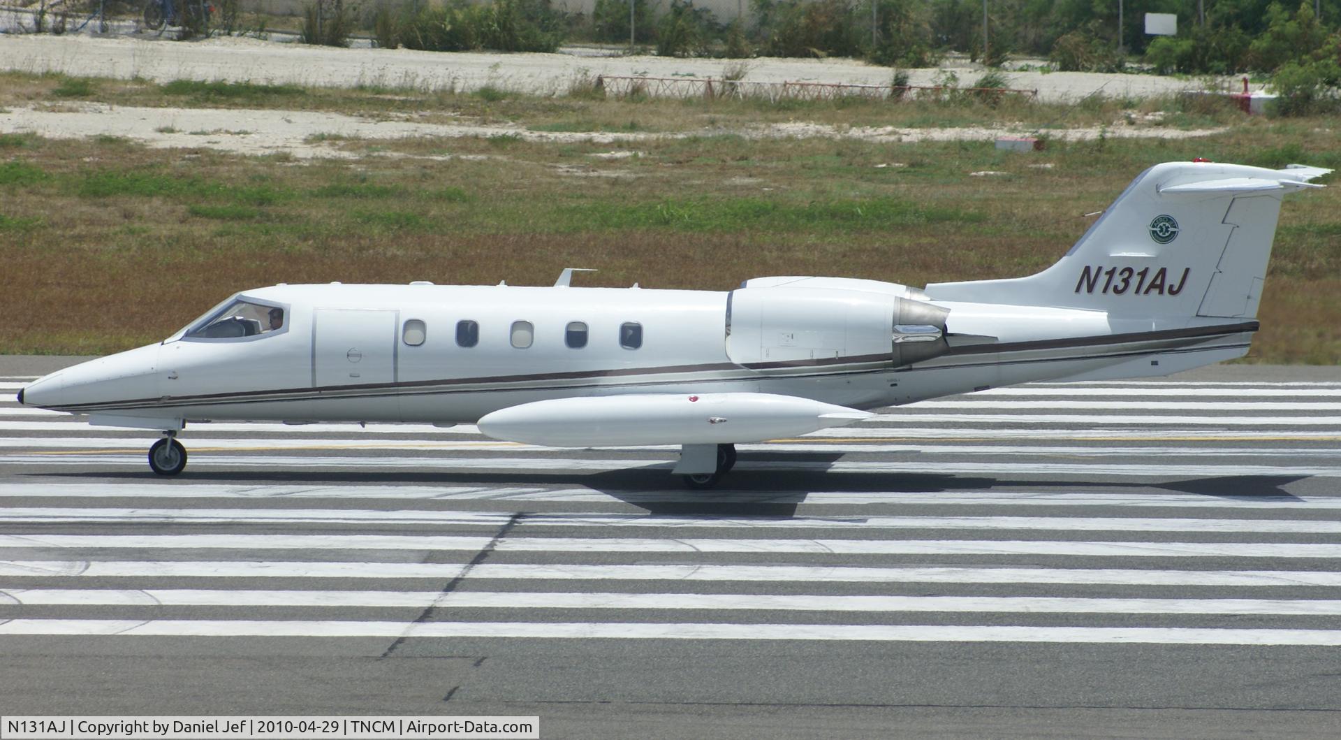 N131AJ, 1981 Gates Learjet 35A C/N 381, N131AJ at the lines for take off