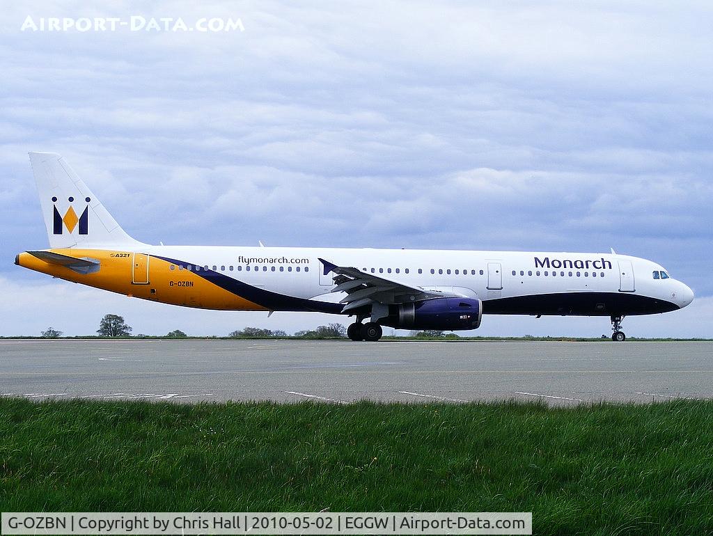 G-OZBN, 1999 Airbus A321-231 C/N 1153, Monarch Airlines