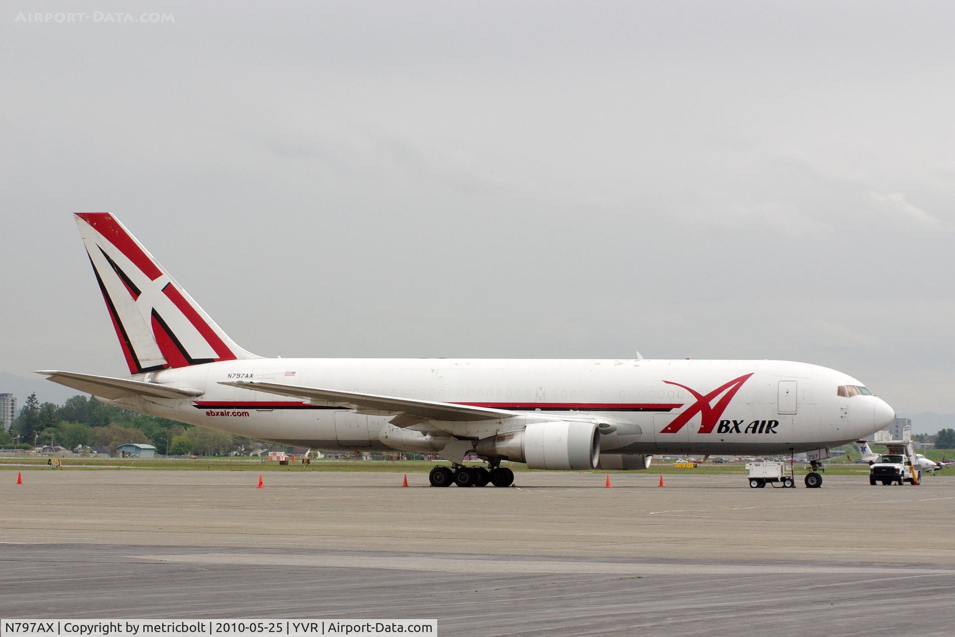 N797AX, 1985 Boeing 767-281 C/N 23147, at YVR