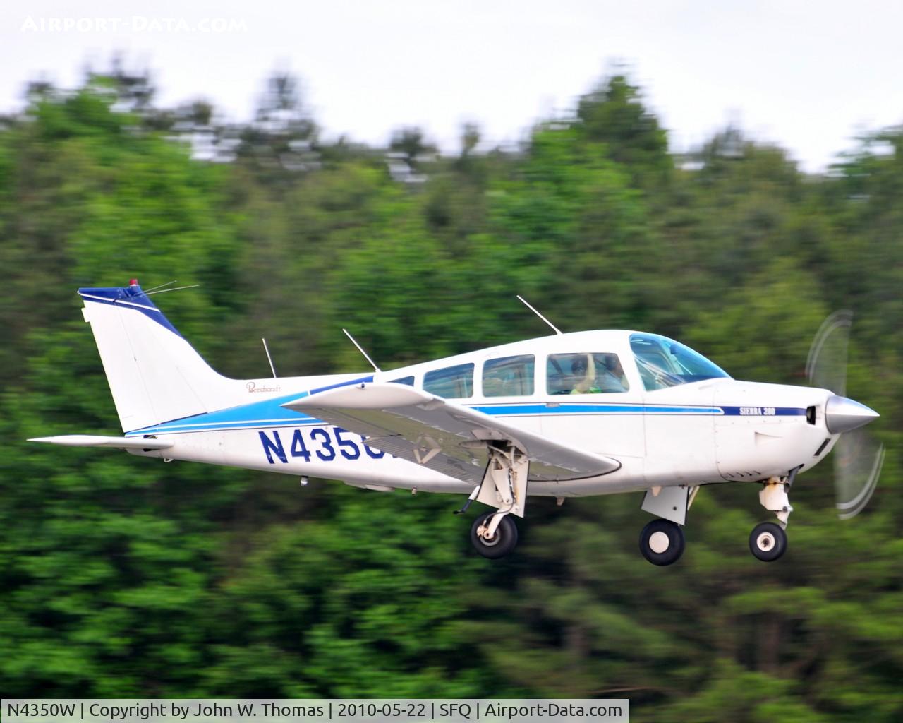 N4350W, 1974 Beech B24R Sierra C/N MC-272, Virginia Regional Fly-In at Suffolk