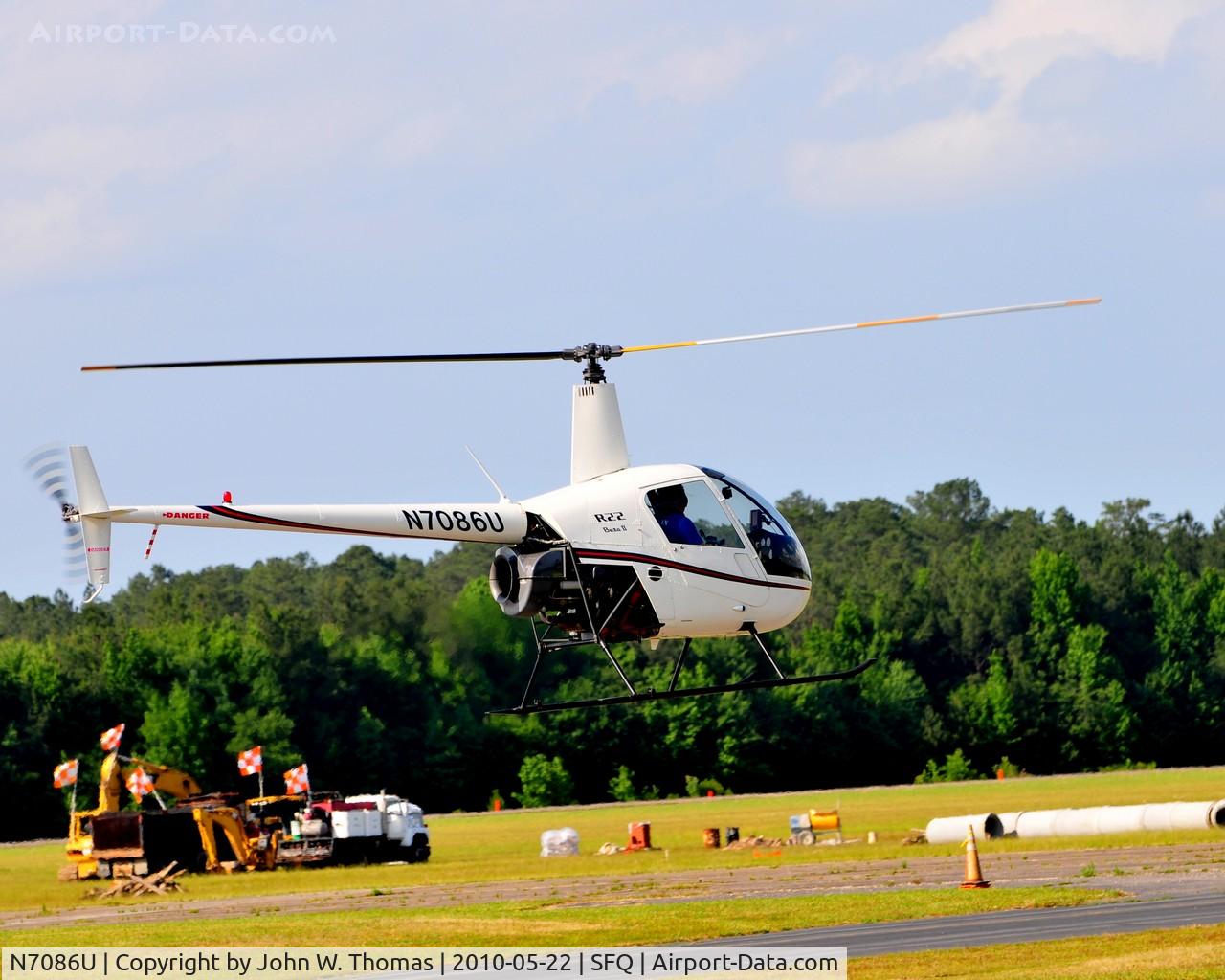 N7086U, 2004 Robinson R22 BETA C/N 3702, Virginia Regional Fly-In at Suffolk