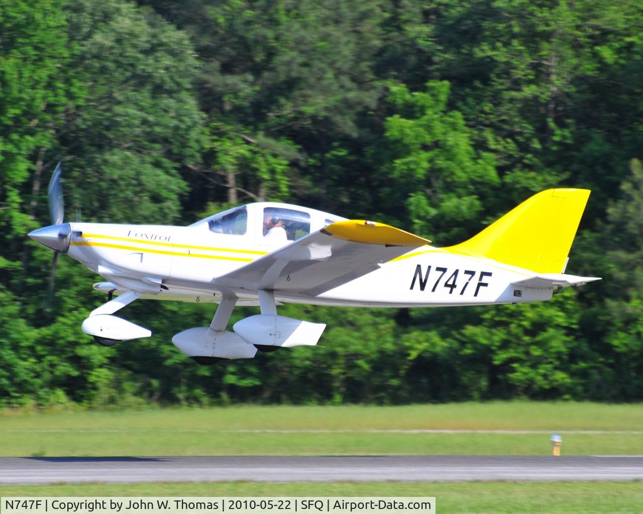 N747F, 2001 Team Tango Foxtrot C/N F001, Virginia Regional Fly-In at Suffolk