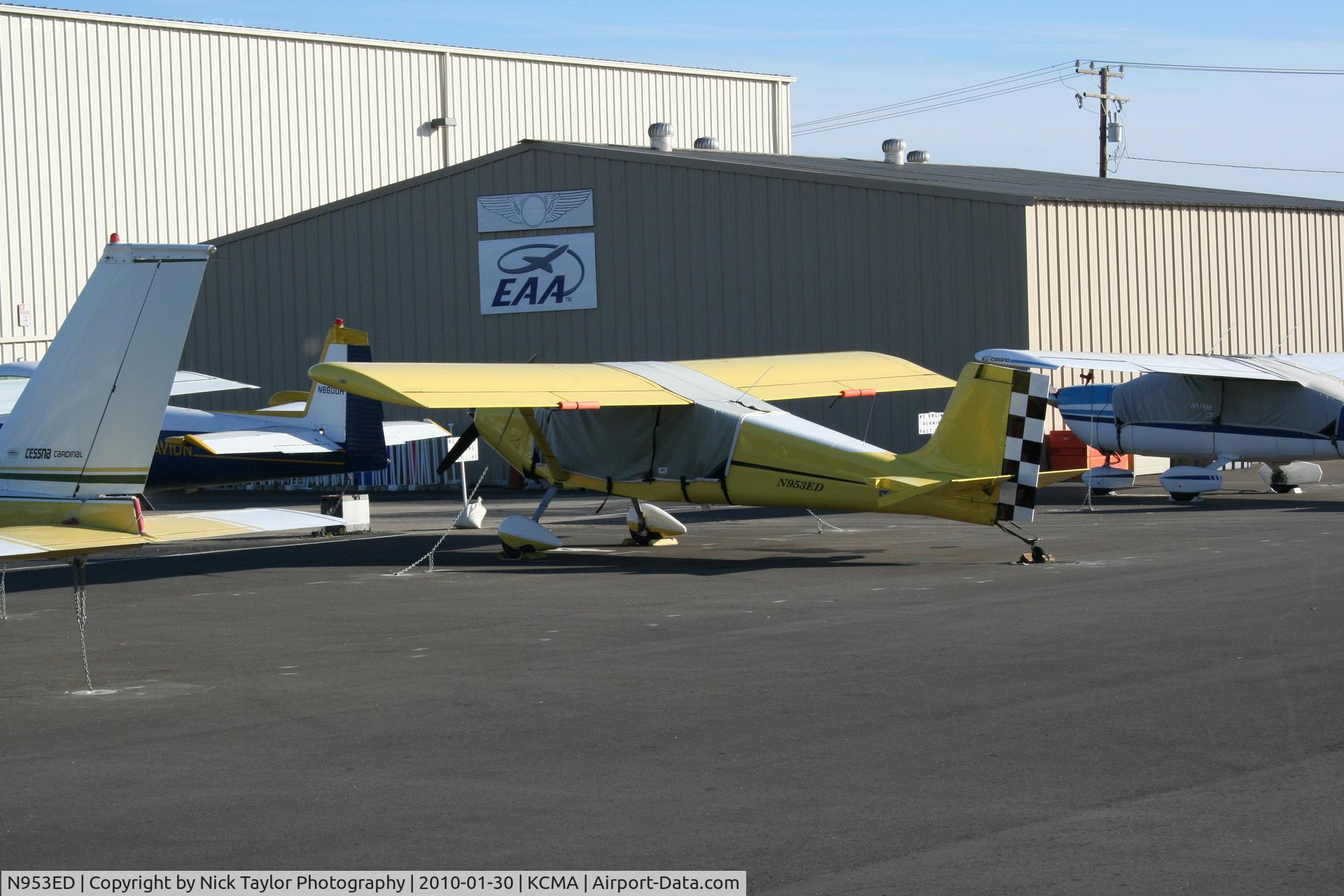 N953ED, 2008 Murphy Elite C/N 639E, Sitting at CMA