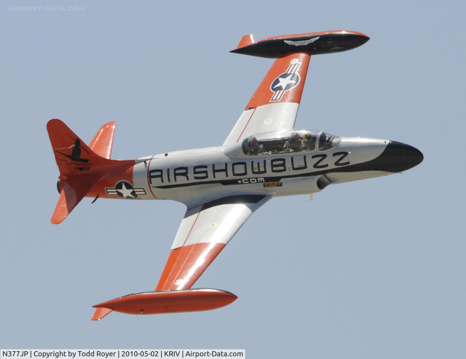 N377JP, Canadair CT-133 Silver Star 3 (CL-30) C/N T33-377, March Field Airfest 2010