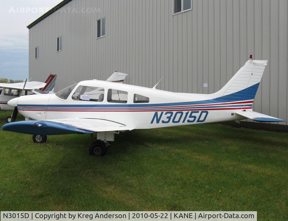 N3015D, 1978 Piper PA-28-181 C/N 28-7990171, At Blaine Aviation Weekend 2010.