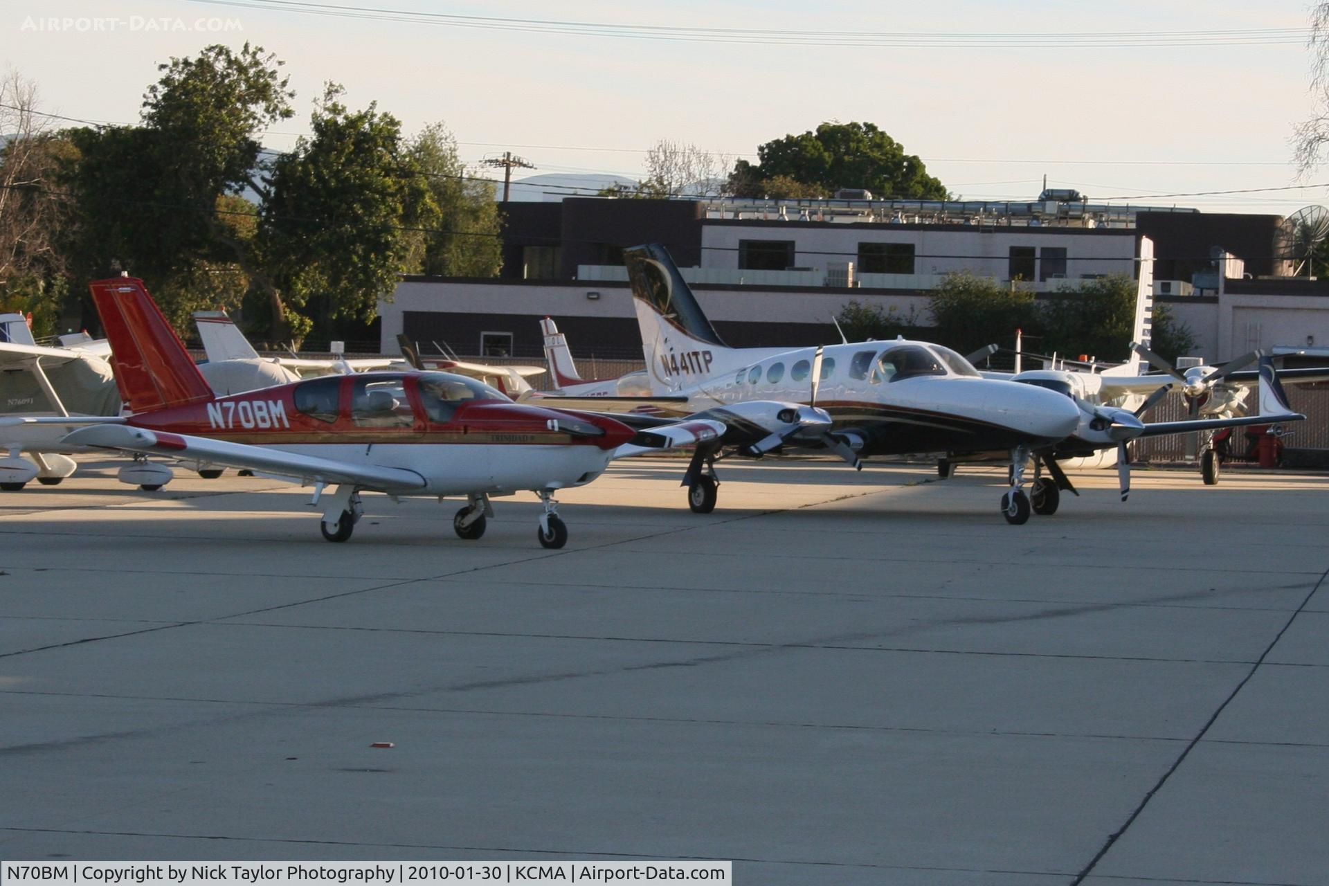 N70BM, 1984 Socata TB-20 Trinidad C/N 429, Sitting with N441TP