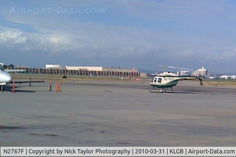N2767F, 1979 Bell 206B JetRanger III C/N 2767, Parked at AirFlite