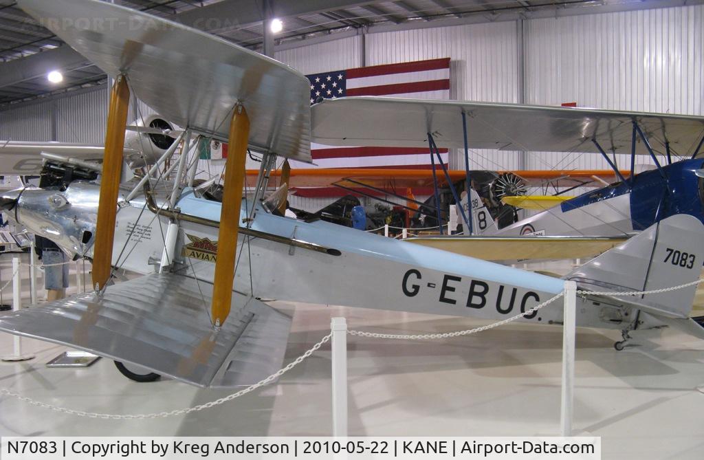 N7083, 1927 Avro 594 Avian IV C/N R3/AV/127, At Blaine Aviation Weekend 2010.