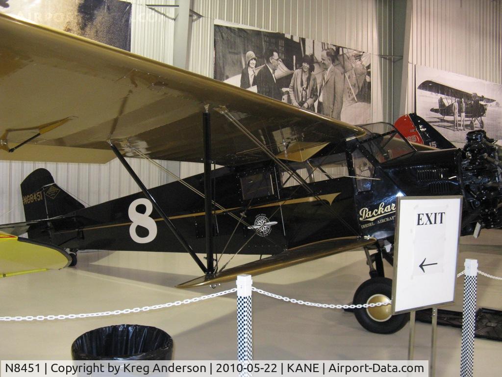 N8451, 1929 Buhl CA-3E C/N 57, At Blaine Aviation Weekend 2010.