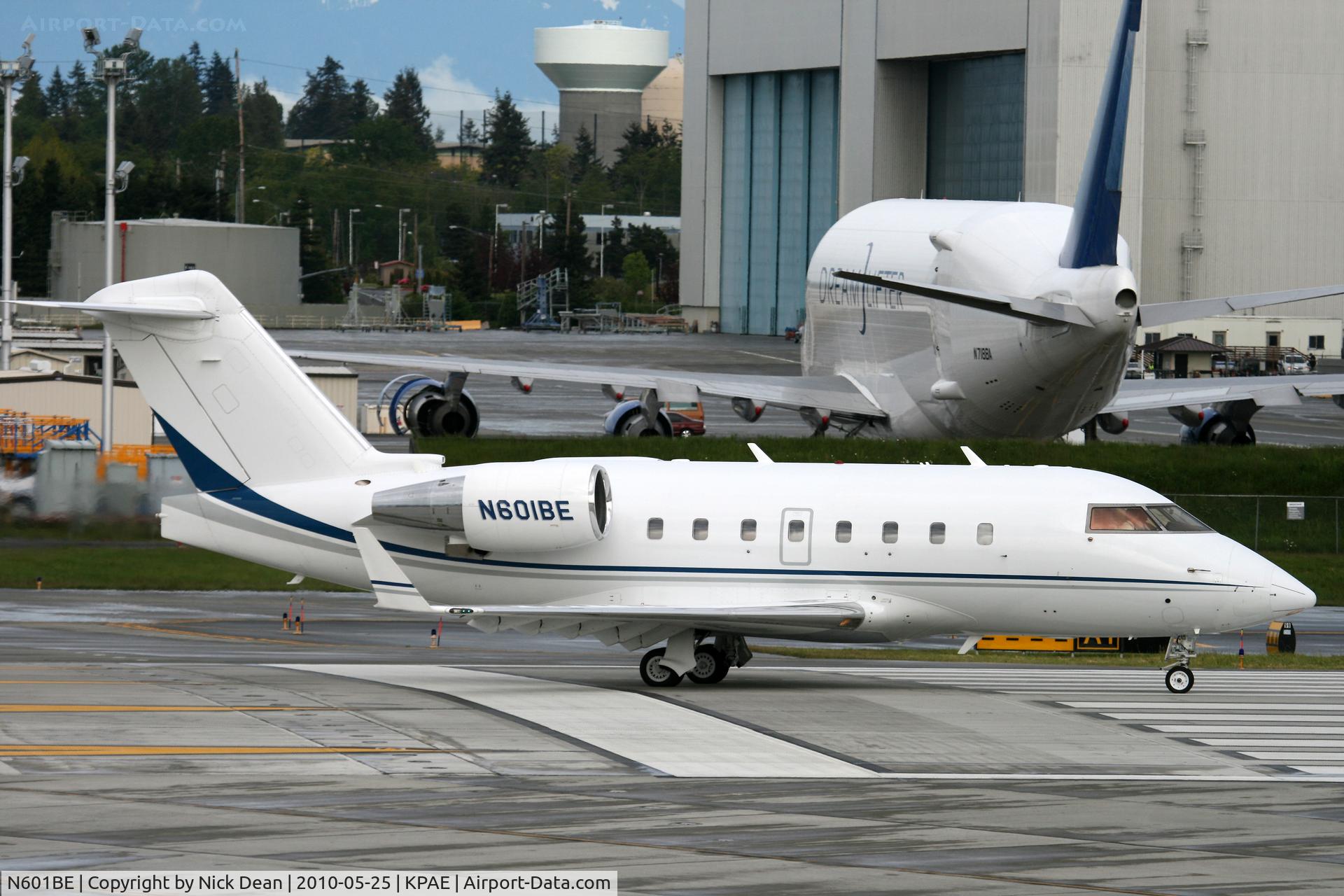 N601BE, 1991 Canadair Challenger 601-3A (CL-600-2B16) C/N 5103, KPAE
