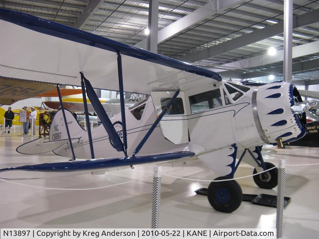 N13897, 1934 Waco UKC C/N 3842, At Blaine Aviation Weekend 2010.