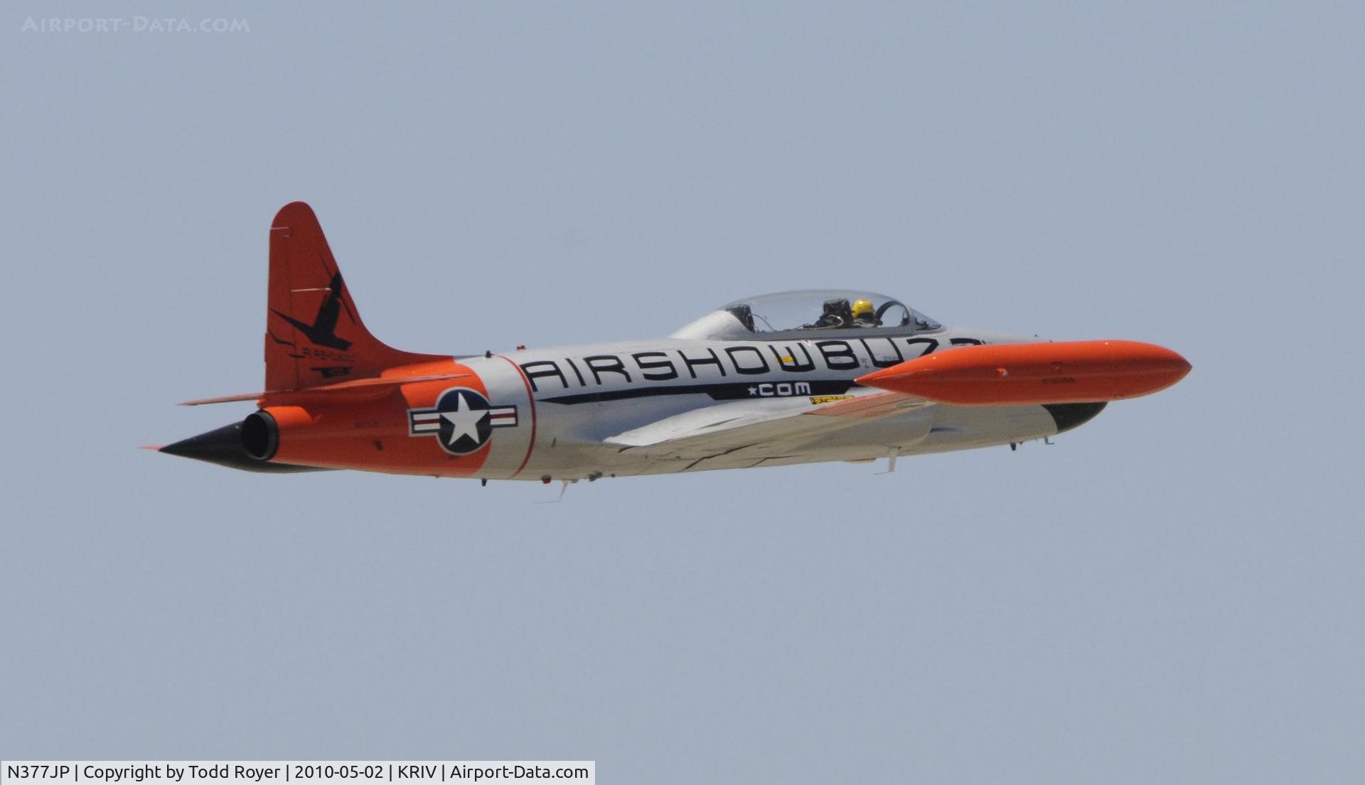 N377JP, Canadair CT-133 Silver Star 3 (CL-30) C/N T33-377, March Field Airfest 2010