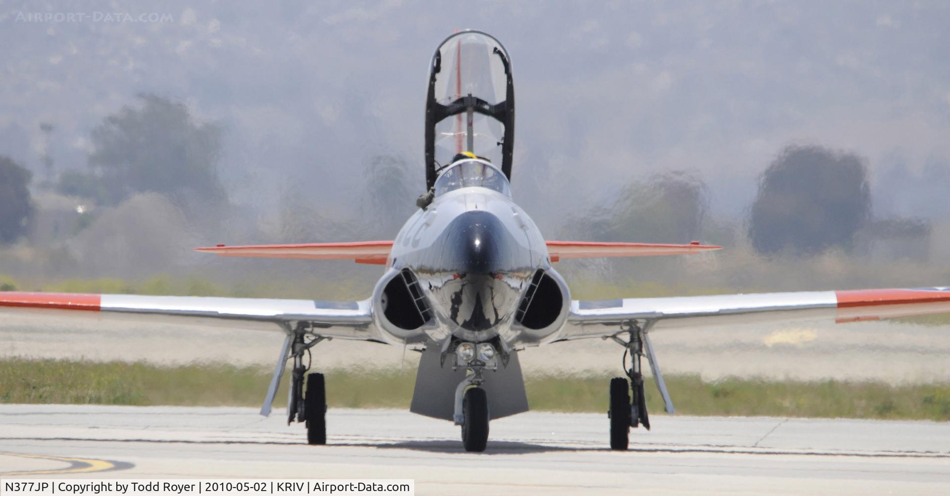 N377JP, Canadair CT-133 Silver Star 3 (CL-30) C/N T33-377, March Field Airfest 2010