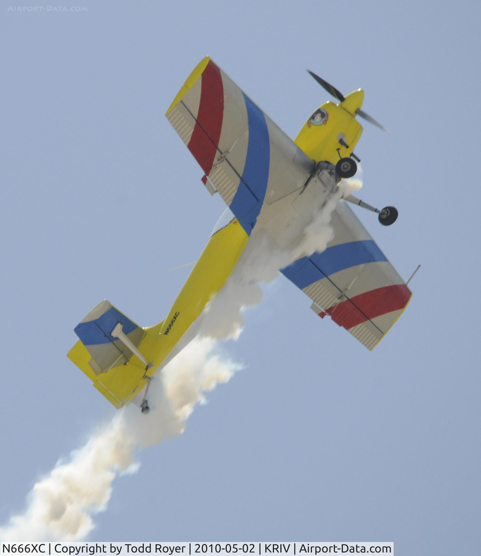 N666XC, 1997 Zlin Z-50LS C/N 0077, March Field Airfest 2010