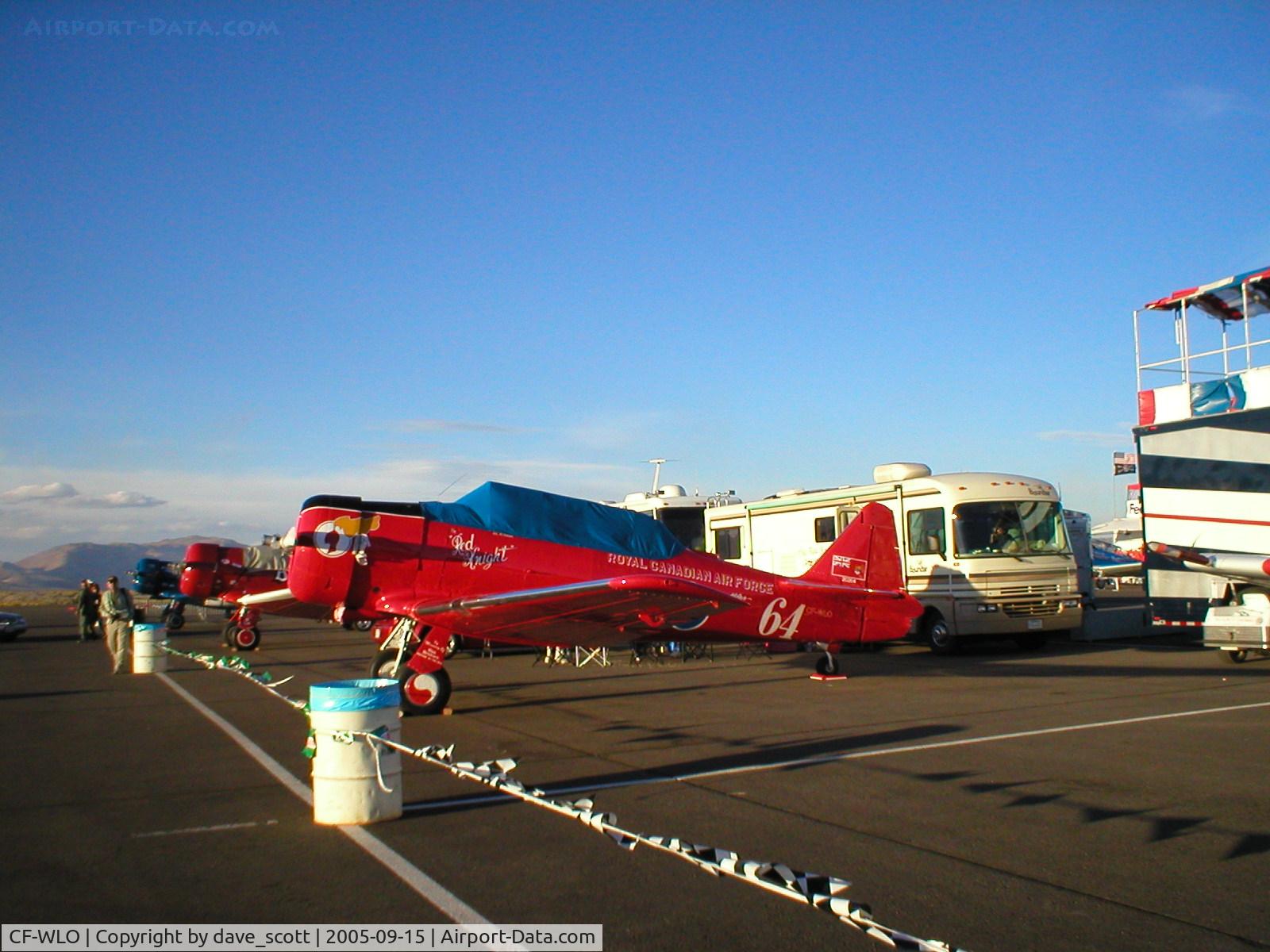 CF-WLO, 1945 Canadian Car & Foundry T-6 Harvard Mk.4 C/N CCF4-55, Reno Air Racer