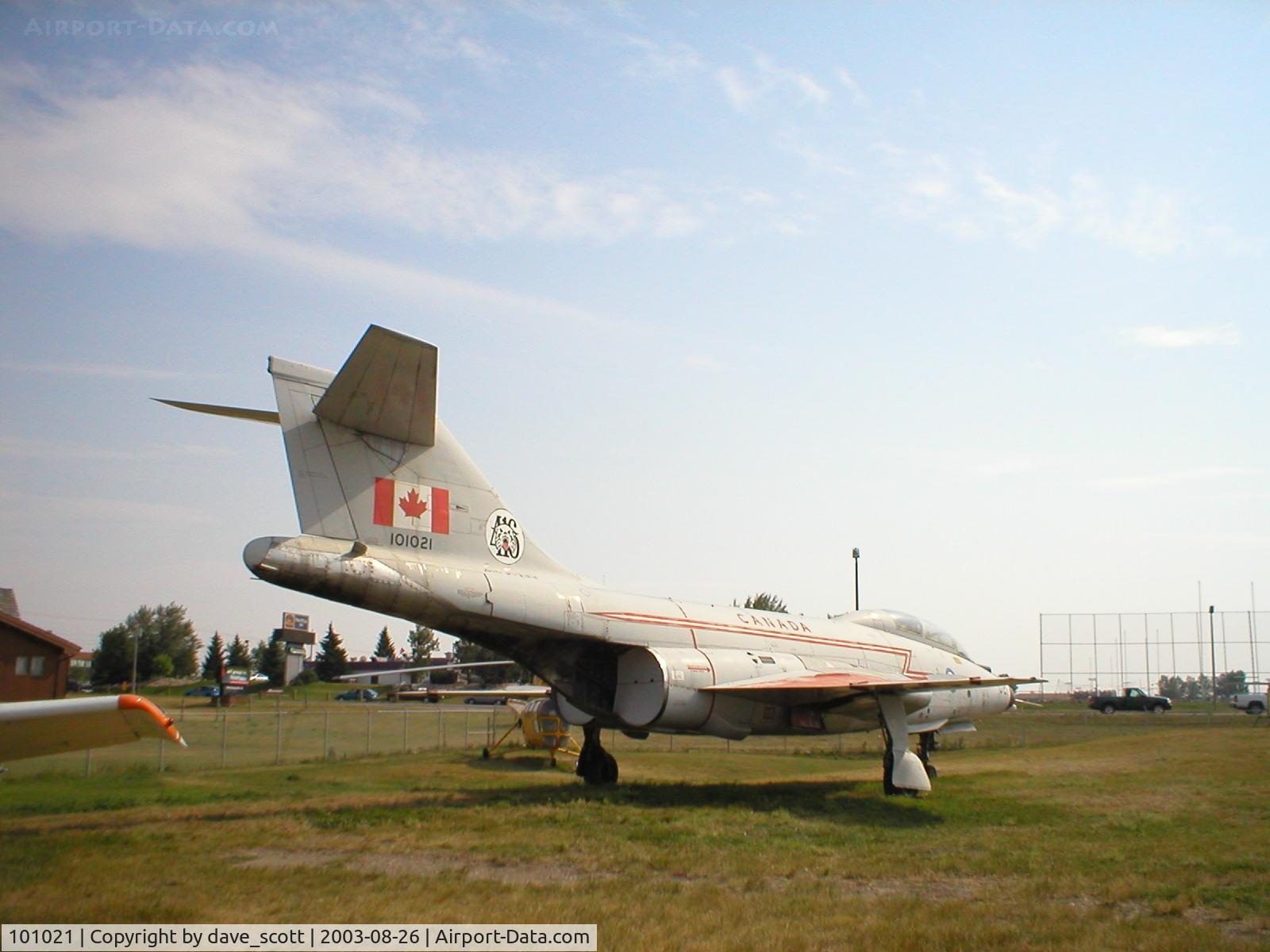 101021, 1957 McDonnell CF-101B Voodoo C/N 499, Voodoo. Calgary Air museum