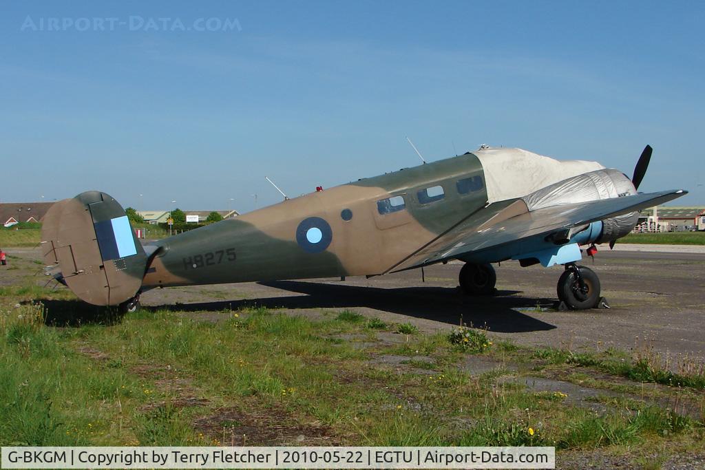 G-BKGM, 1952 Beech Mk.3NM Expeditor C/N A-853/CA-203, Stored Beech Expeditor at Dunkeswell
