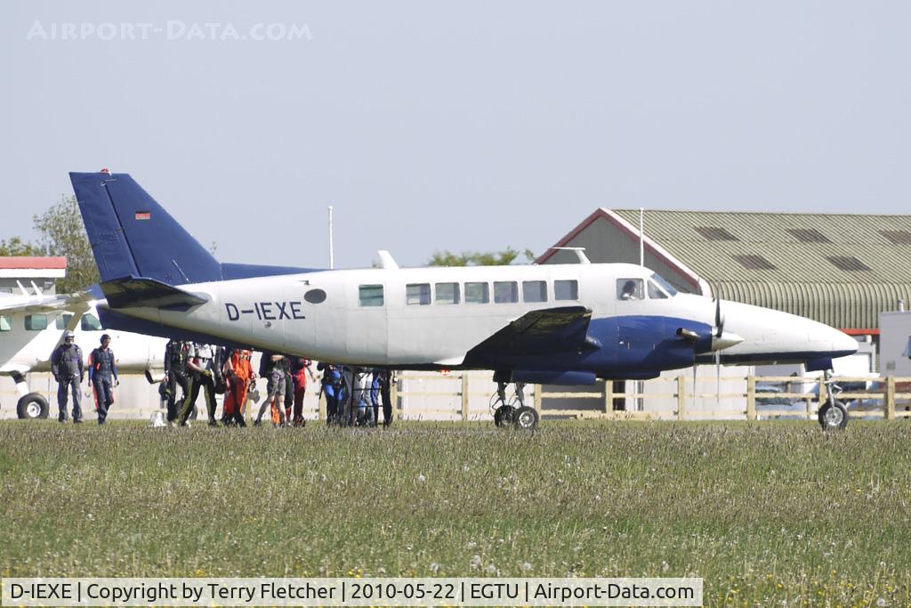 D-IEXE, 1969 Beech 99 Airliner C/N U-46, Beech 99 - jumping platform for the skydivers at Dunkeswell