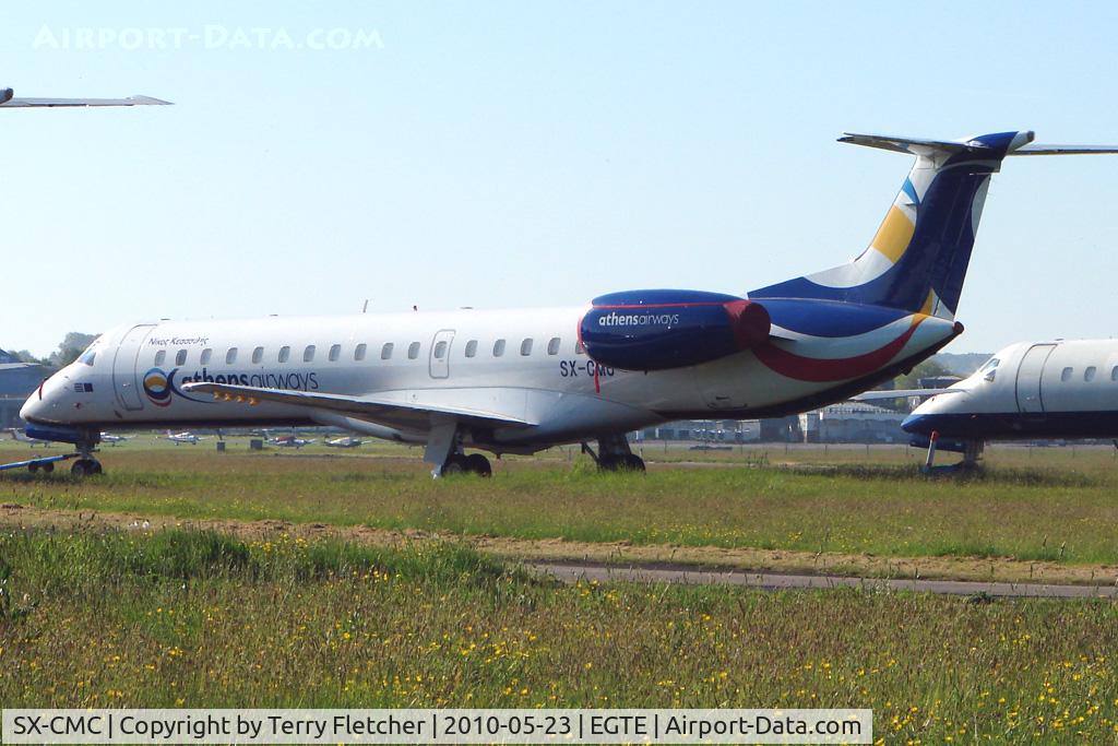 SX-CMC, 1999 Embraer EMB-145EU (ERJ-145EU) C/N 145177, Athens Airways EMB145 at Exeter