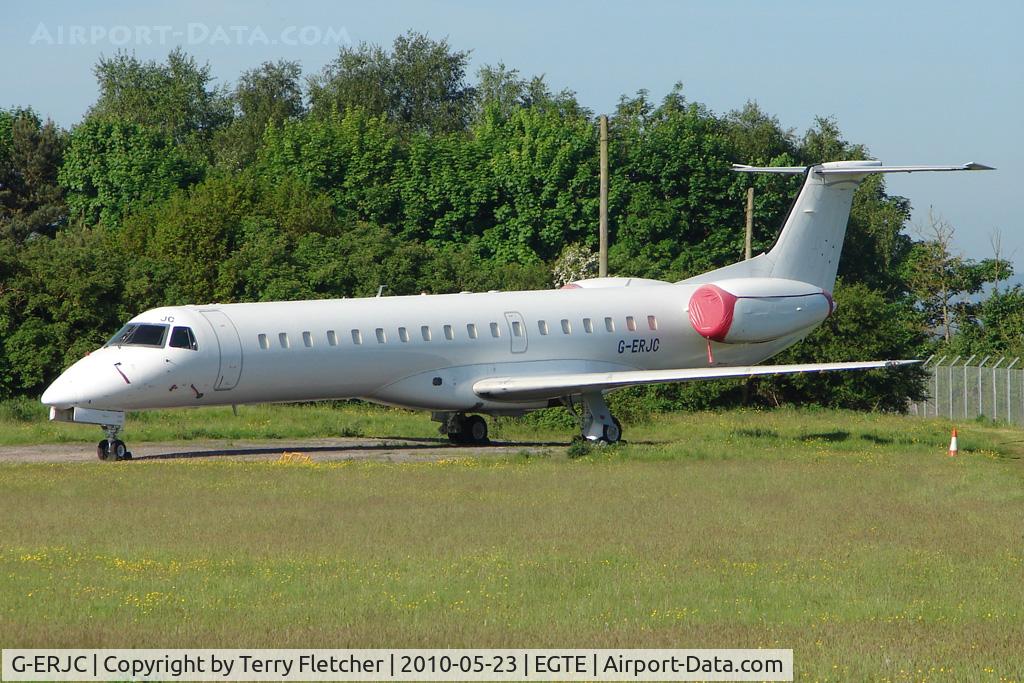 G-ERJC, 2000 Embraer EMB-145EP (ERJ-145EP) C/N 145253, Stored EMB145 at Exeter