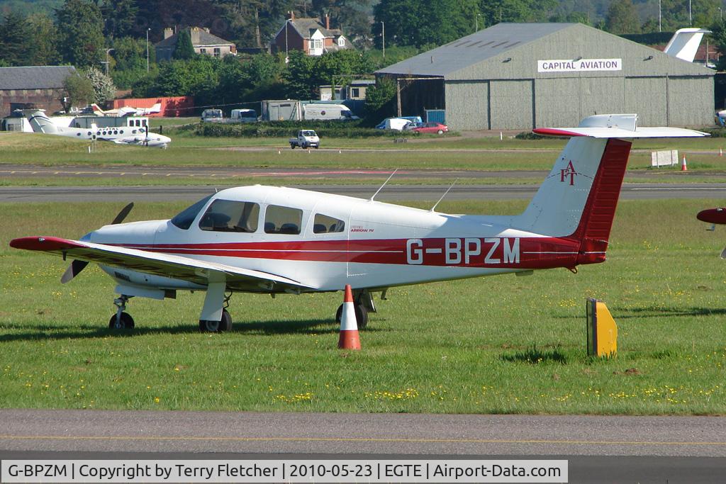 G-BPZM, 1979 Piper PA-28RT-201 Arrow IV C/N 28R-7918238, 1979 Piper PIPER PA-28RT-201 at Exeter