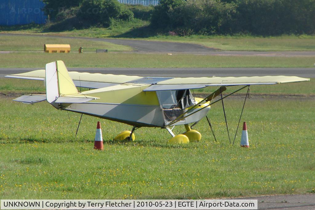 UNKNOWN, Ultralights various C/N Unknown, No visible registration on this aircraft at Exeter