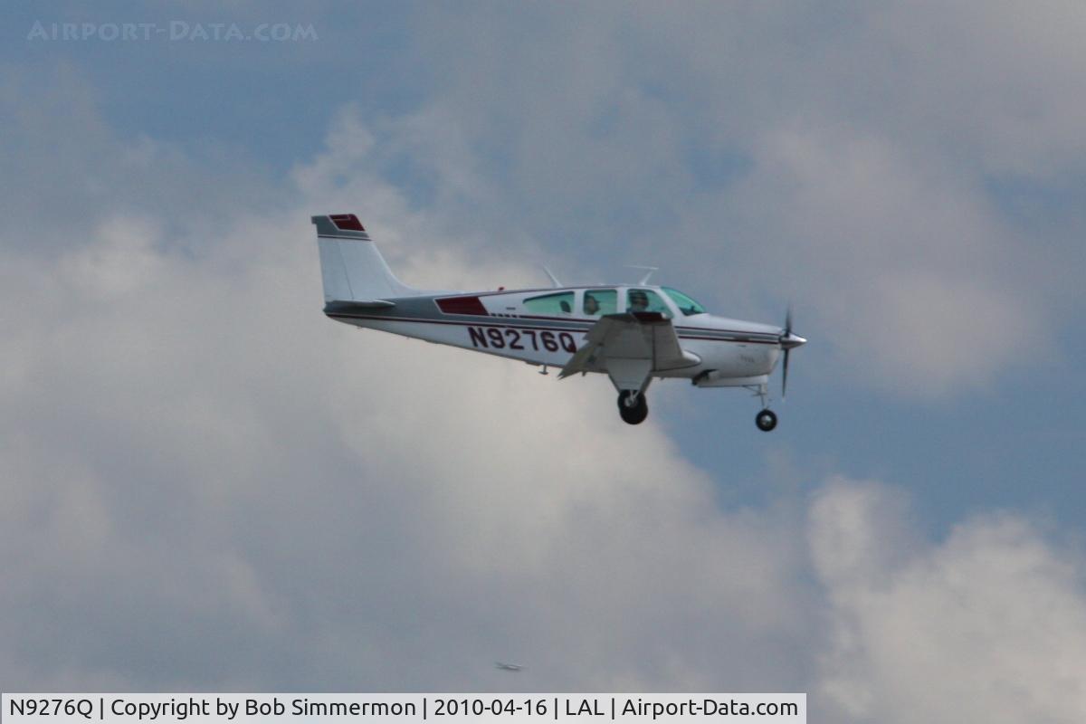N9276Q, 1971 Beech F33A Bonanza C/N CE-342, Arriving at Lakeland, FL during Sun N Fun 2010.