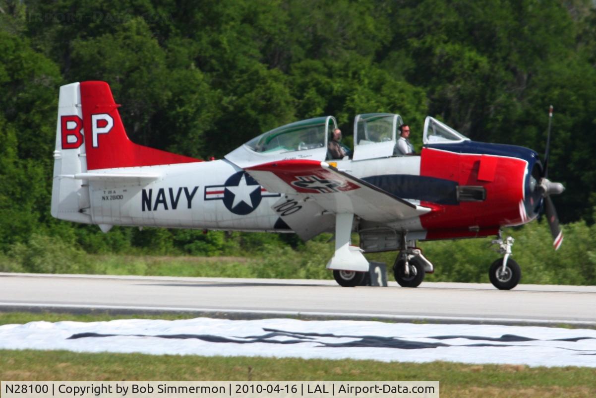 N28100, 1949 North American T-28A Trojan C/N 159-215, Sun N Fun 2010