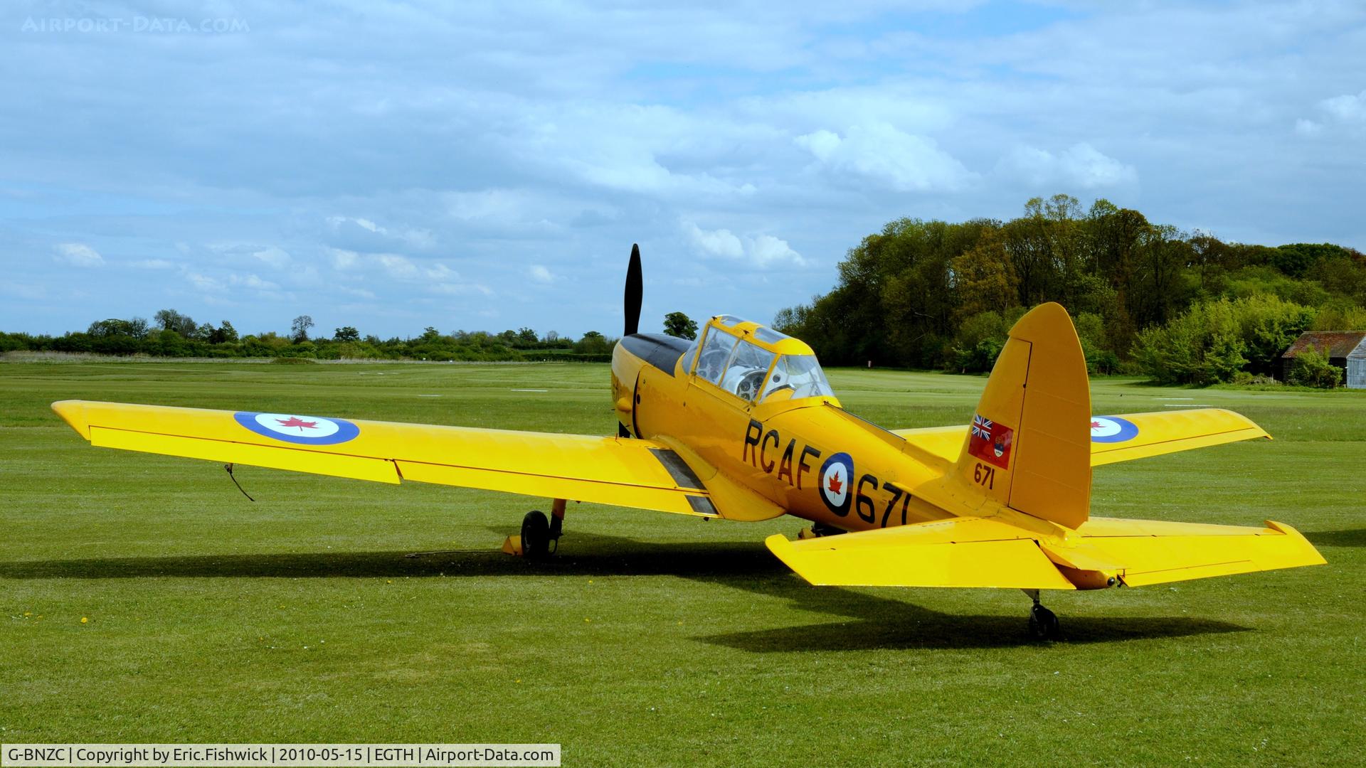 G-BNZC, 1952 De Havilland DHC-1 Chipmunk 22 C/N C1/0778, 1. G-BNZC at Shuttleworth May Sunset Air Display