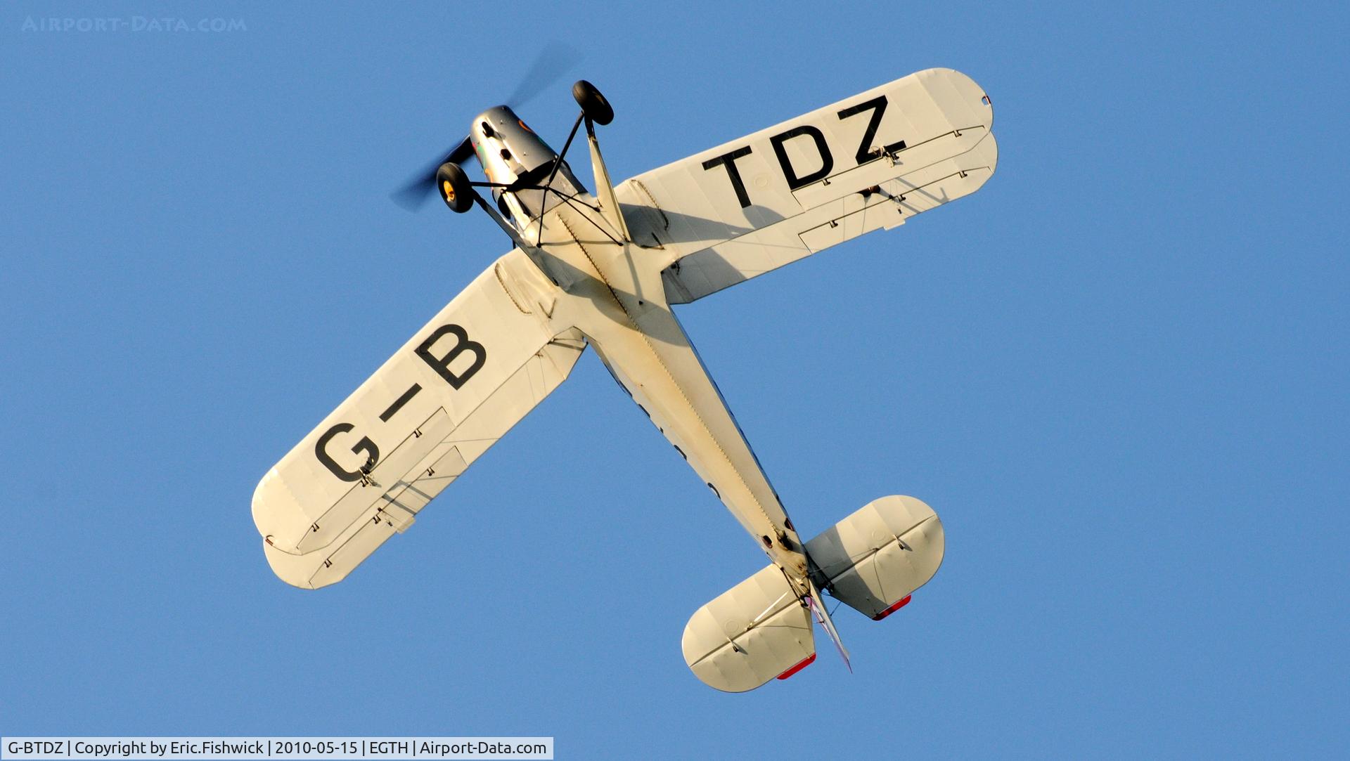 G-BTDZ, 1957 CASA 1-131E Jungmann C/N 2104, G-BTDZ at Shuttleworth May Sunset Air Display
