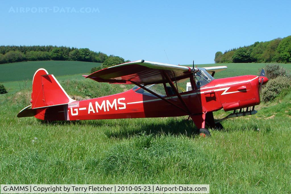 G-AMMS, 1951 Auster J-5K Aiglet Trainer C/N 2745, 1951 Auster Aircraft Ltd AUSTER J5K at Eggesford