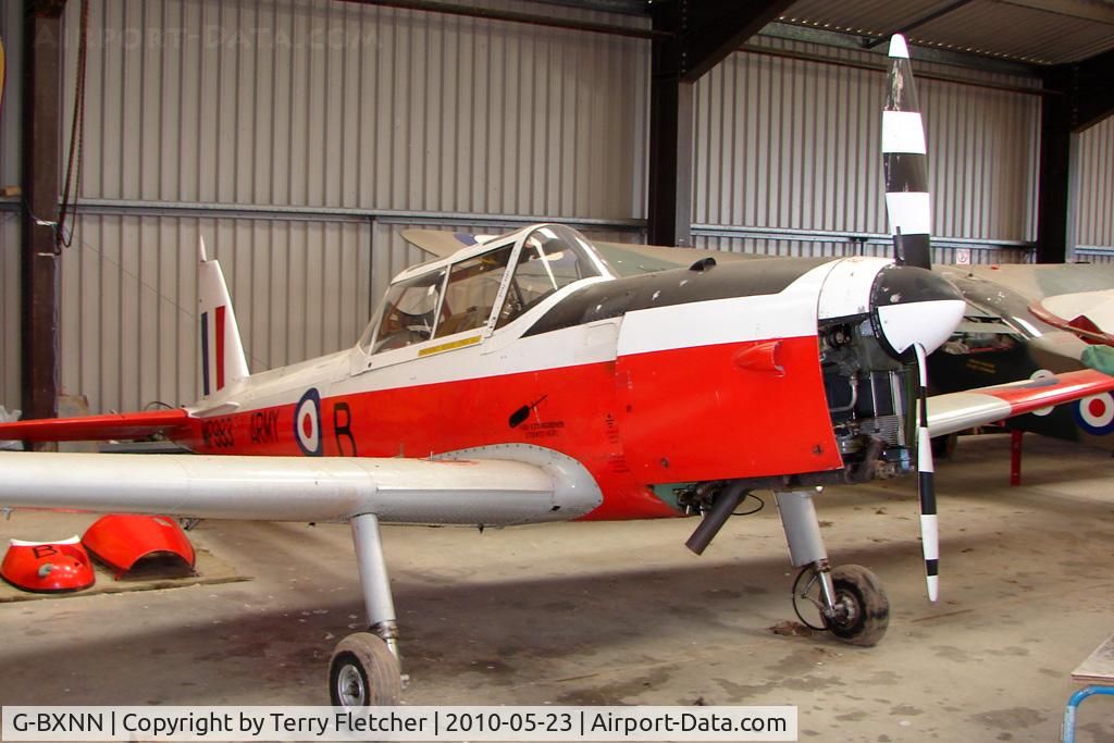G-BXNN, 1953 De Havilland DHC-1 Chipmunk T.10 C/N C1/0849, 1953 De Havilland DHC-1 CHIPMUNK 22 at Eggesford wears Serial WP983