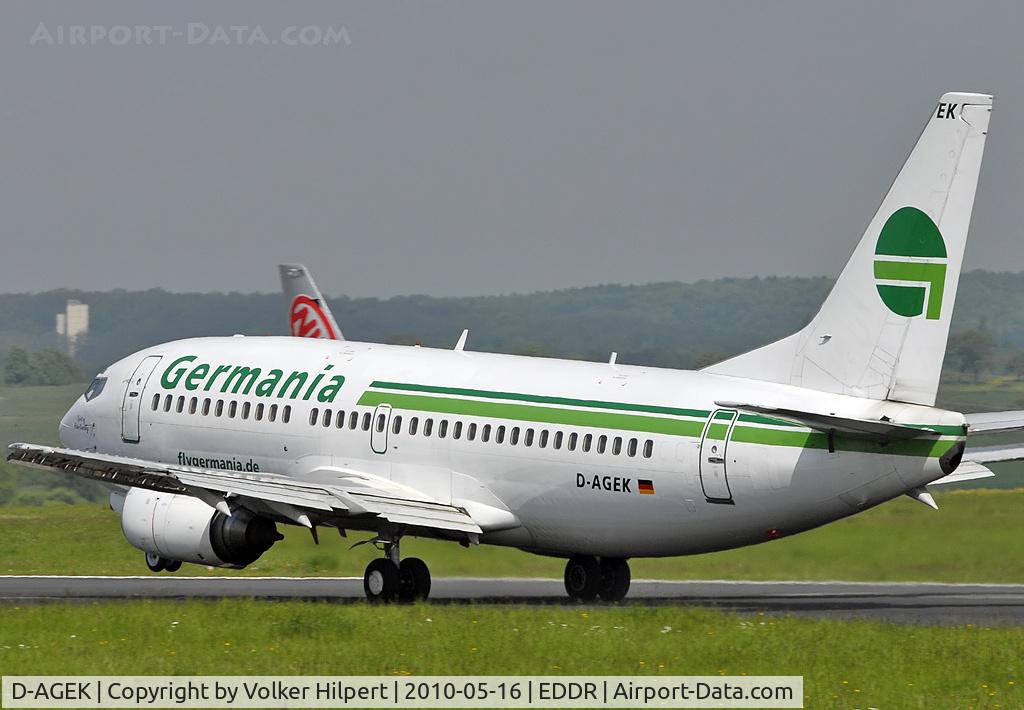 D-AGEK, 1991 Boeing 737-3M8 C/N 25015, Germania