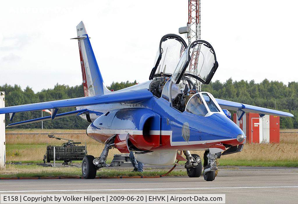 E158, Dassault-Dornier Alpha Jet E C/N E158, at Volkel