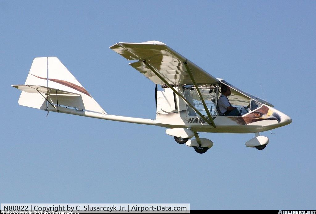 N80822, 2007 CGS Aviation Hawk Arrow II C/N H-AII-292-R582-TRI, Custom painted CGS Hawk Arrow II