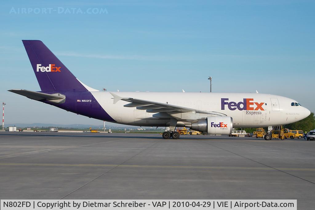 N802FD, 1990 Airbus A310-324/F C/N 542, Fedex Airbus A310