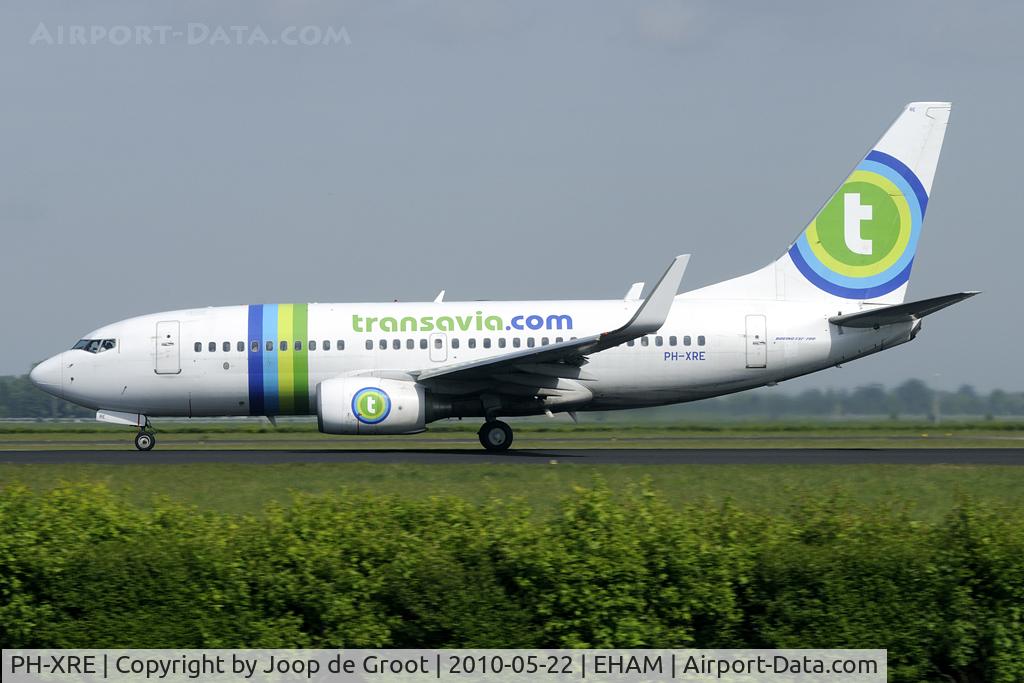 PH-XRE, 2004 Boeing 737-7K2 C/N 30668, Schiphol departure