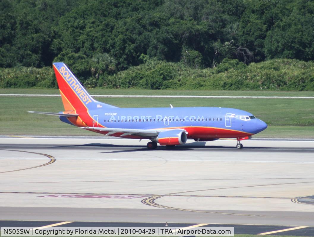 N505SW, 1990 Boeing 737-5H4 C/N 24182, Southwest 737-500