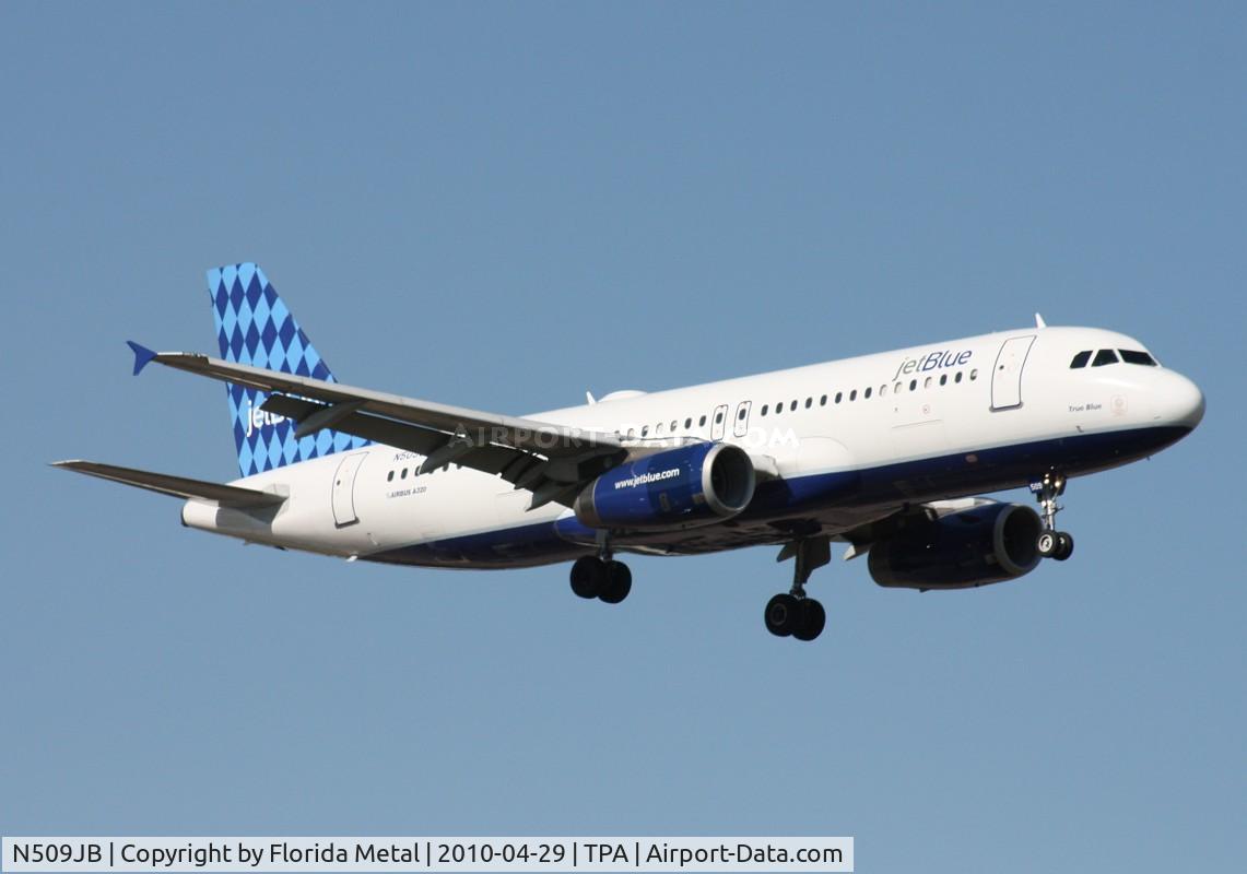 N509JB, 2000 Airbus A320-232 C/N 1270, Jet Blue