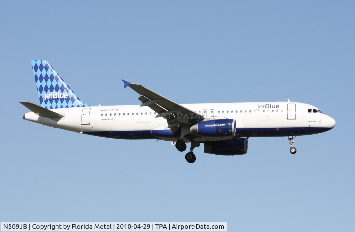N509JB, 2000 Airbus A320-232 C/N 1270, Jet Blue A320