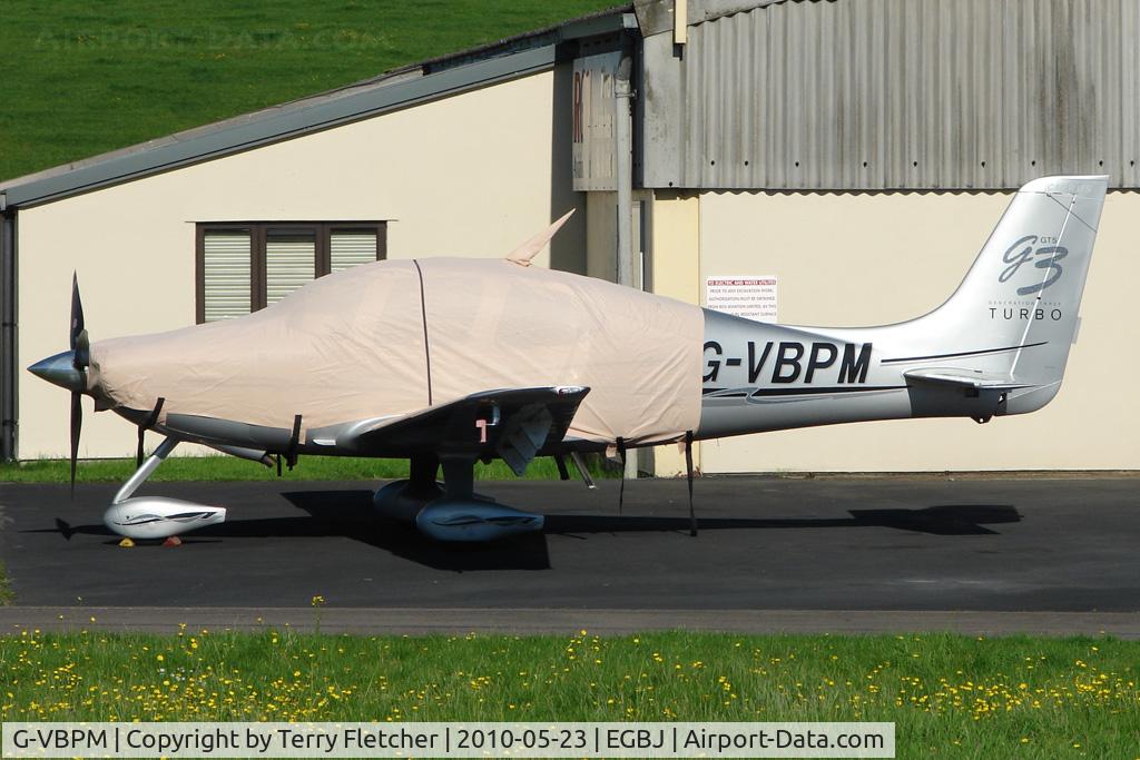G-VBPM, 2008 Cirrus SR22 G3 GTS Turbo C/N 3173, Cirrus at Staverton