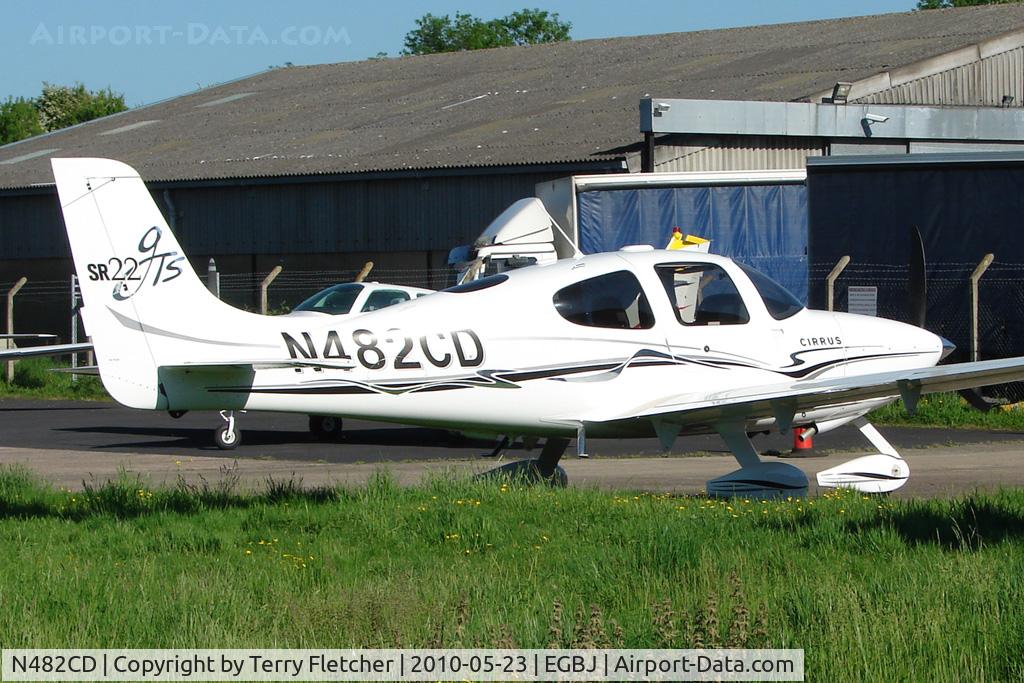 N482CD, 2005 Cirrus SR22 C/N 1482, 2005 Cirrus Design Corp SR22, at Staverton