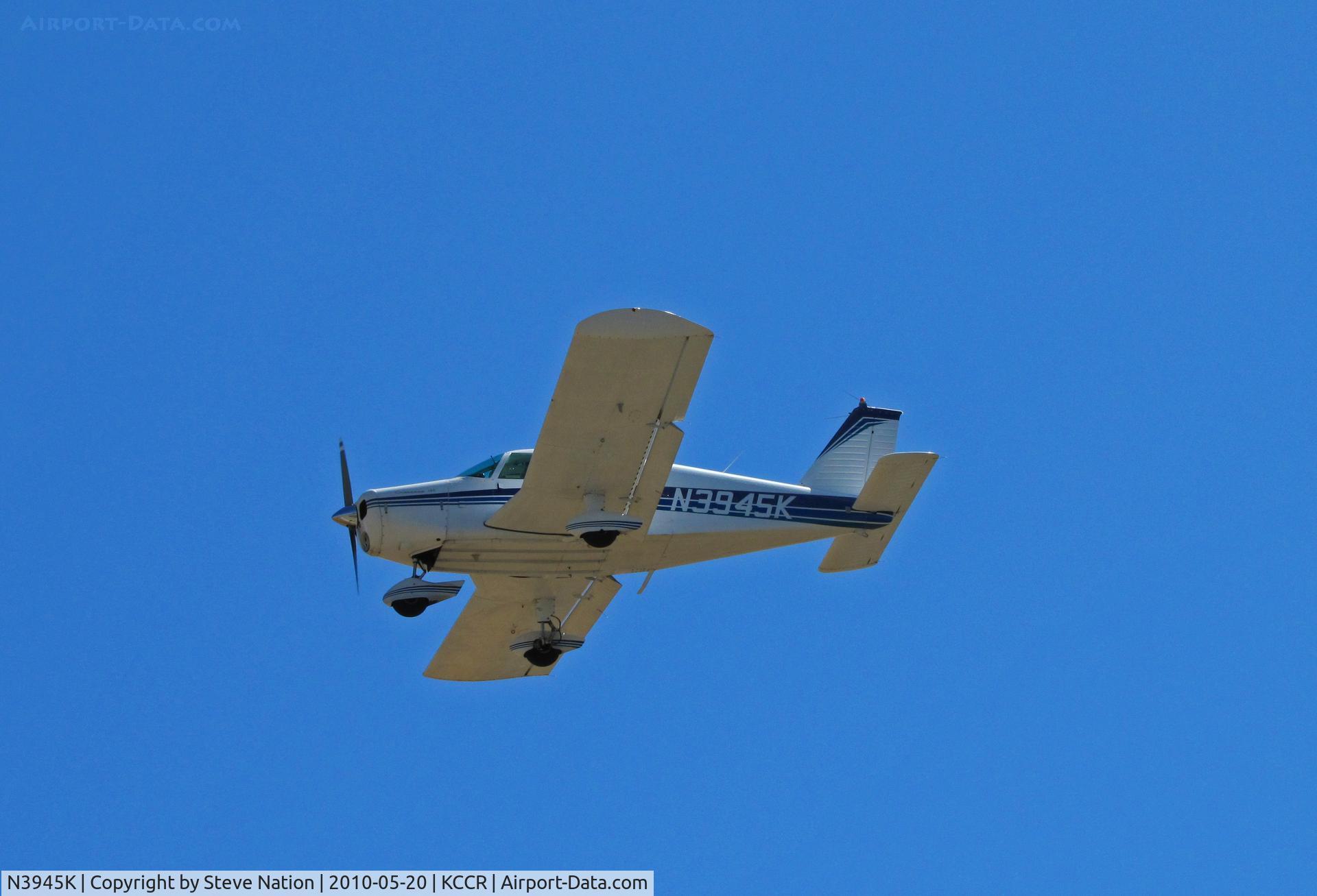 N3945K, 1967 Piper PA-28-140 C/N 28-23821, 1967 Piper PA-28-140 shooting touch-and-goes @ KCCR