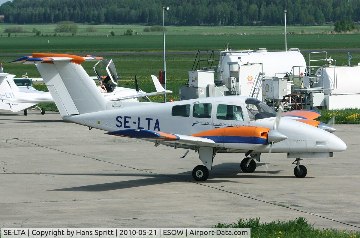 SE-LTA, 1979 Beech 76 Duchess C/N ME-196, Scandinavian Aviation Academy Beech Duchess SE-LTA