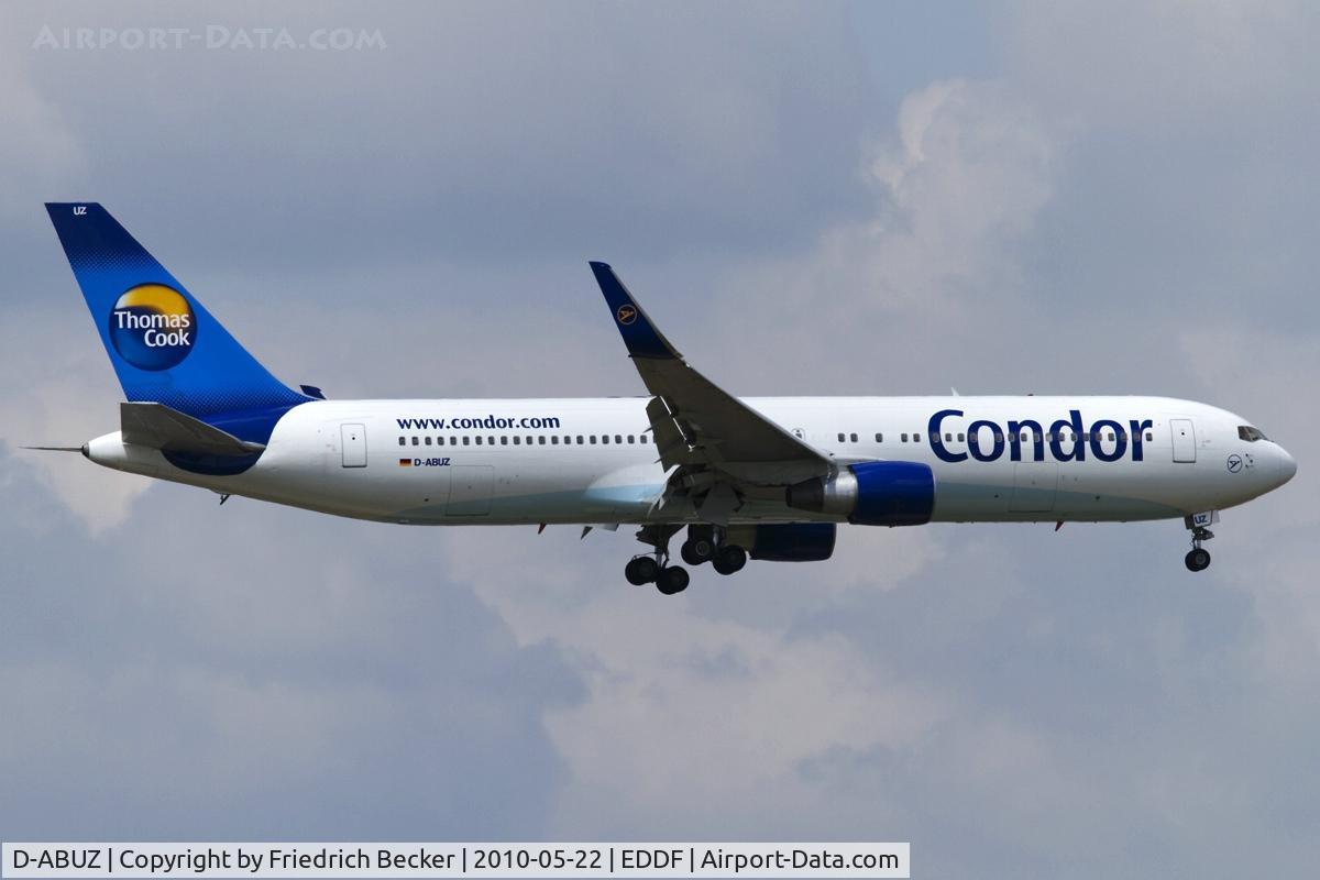 D-ABUZ, 1991 Boeing 767-330/ER C/N 25209, on final RW07R