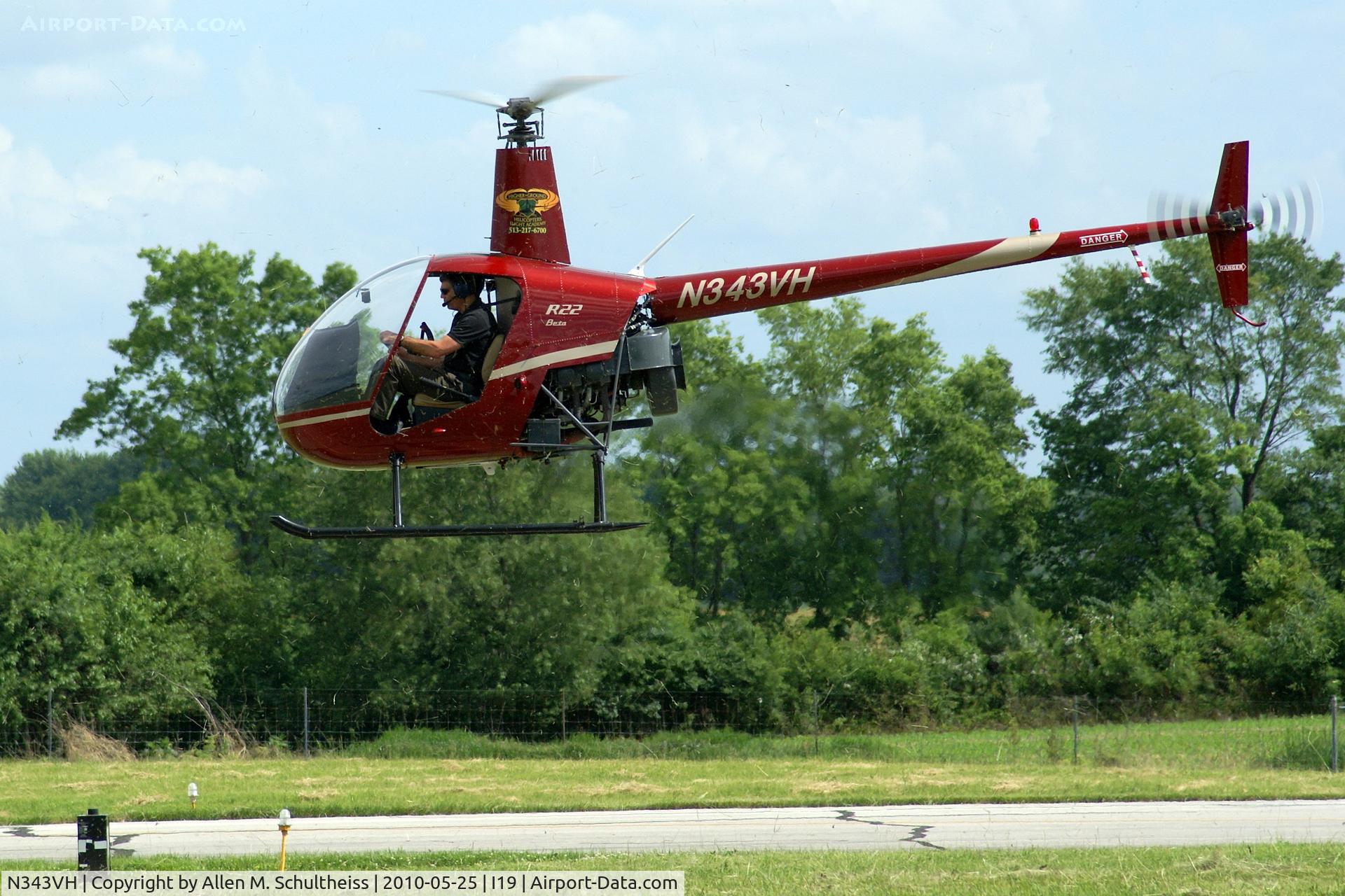 N343VH, 1993 Robinson R22 Beta C/N 2313, Robinson R22