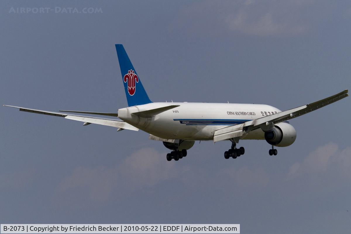 B-2073, 2009 Boeing 777-F1B C/N 37311, on final RW07R